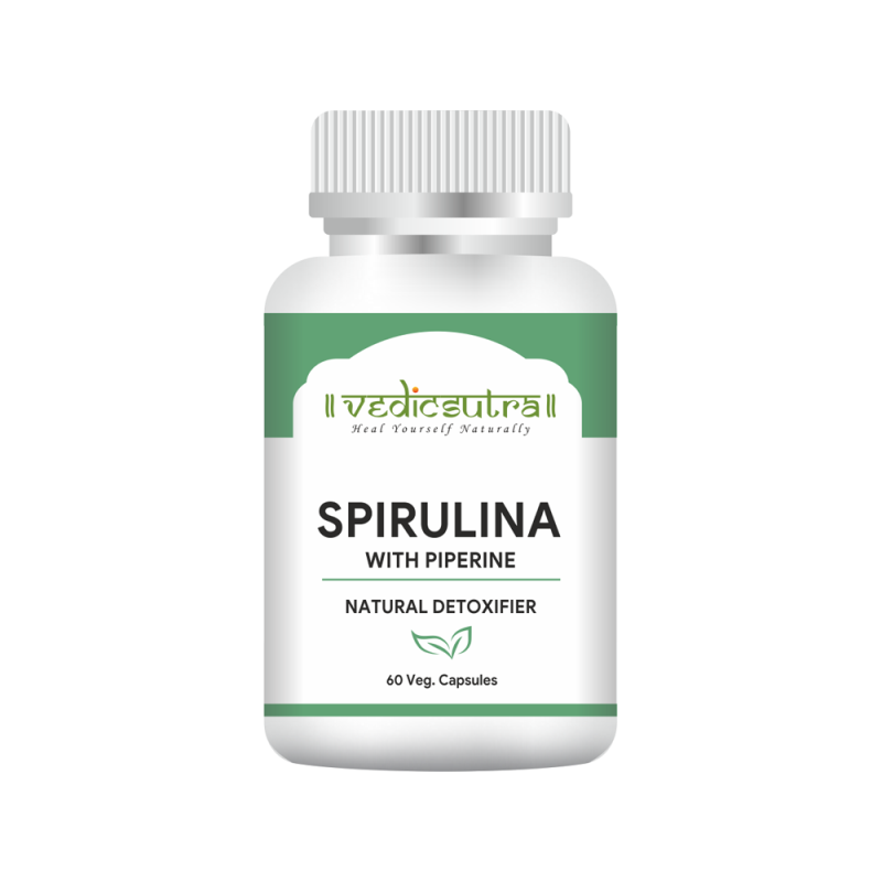 Spirulina with Piperine (60 Capsules)
